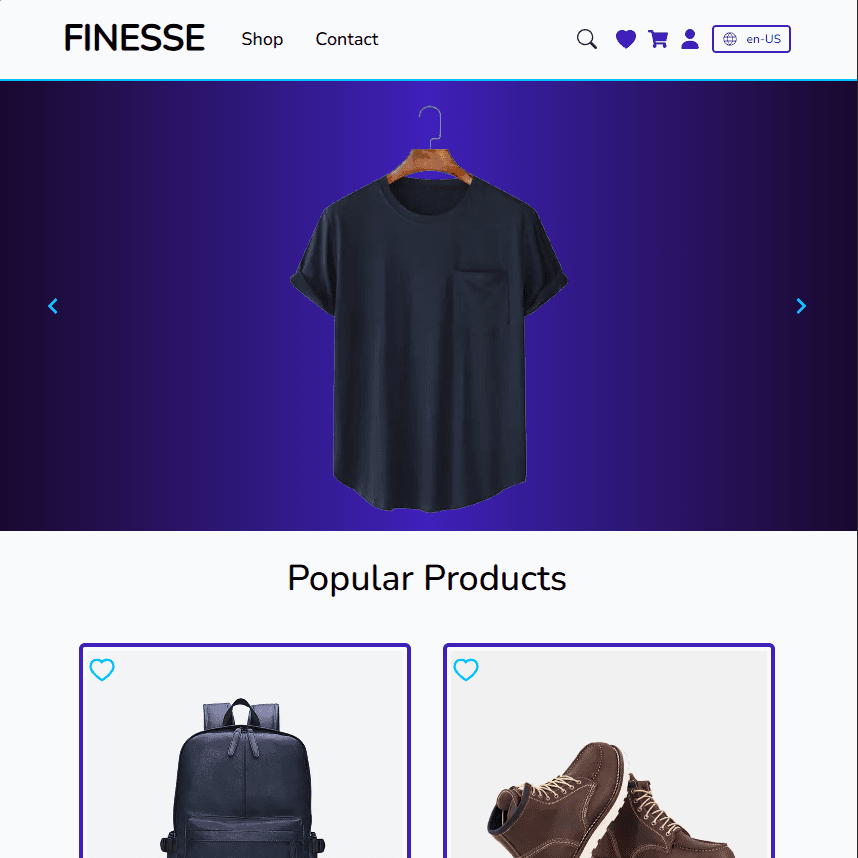Finesse Store – E‑commerce